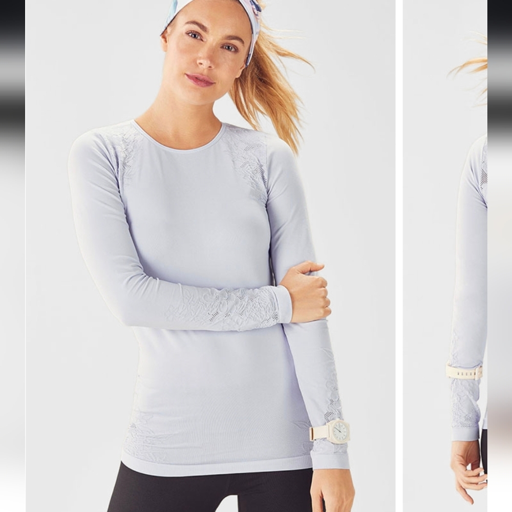 Fabletics Elise Seamless Long-Sleeve Top XS
